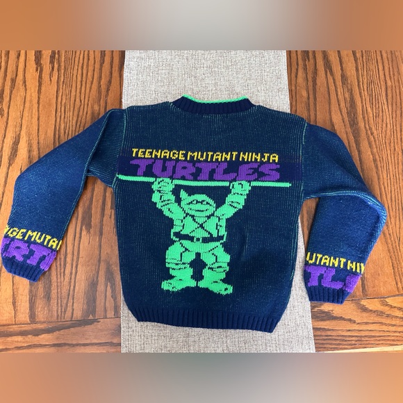 Teenage Mutant Ninja Turtles Kids Sweater - Blue and Green - Picture 8 of 8